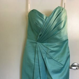Sweetheart neckline Tiffany Blue Dress